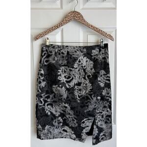 Doncaster Collection Abstract Textured Pencil Skirt sz 4